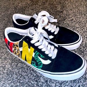 Vans, worn 3 times.  Men’s 8.5